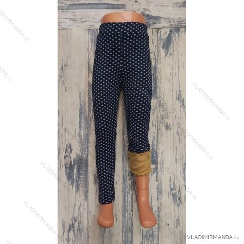 Leggings long with girls' sequins (140-164) TURKISH PRODUCTION TVB20012