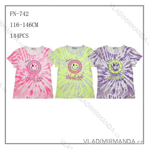 Girls' Youth Short Sleeve T-Shirt (116-146) SEZON JS-7018