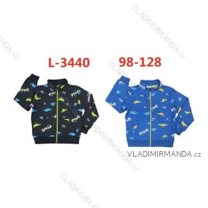 Warm children's boy's sweatshirt (98-128) SEASON SEZ22L-3367