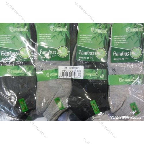 Women's ankle bamboo socks (35-42) PESAIL PES24XW001B