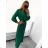 Elegant Long Sleeve Dress Women (S / M.ONE SIZE) ITALIAN FASHION IMM211302