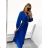 Elegant Long Sleeve Dress Women (S / M.ONE SIZE) ITALIAN FASHION IMM211302