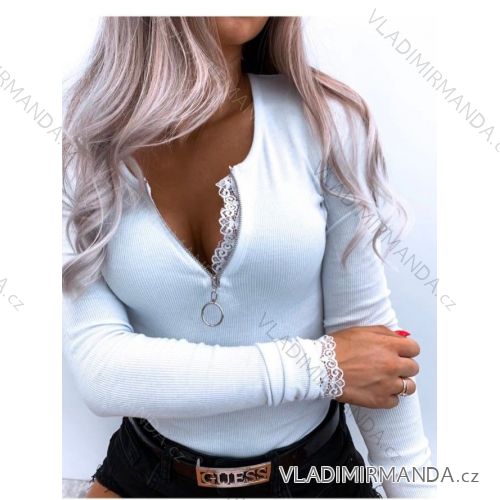 Šaty elegantní košilové dlouhý rukáv dámské (S/M ONE SIZE) ITALSKÁ MÓDA IMWY21734