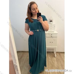 Šaty plesové elegantní společenské rukáv dámské nadrozměr (L/XL ONE SIZE) ITALSKÁ MÓDA IMM23FRANCESCA