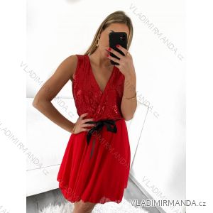 Women's elegant strapless dress (S/M/L ONE SIZE) ITALIAN FASHION IM623ADRIANA