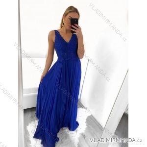 Women's Strapless Long Party Dress (S/M ONE SIZE) ITALIAN FASHION IMPSH2261102/DU