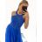 Women's Elegant Wedding Formal Long Sleeveless Dress (S/M ONE SIZE) ITALIAN FASHION IMM2219805