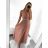 Šaty letní na ramínka dámské (S/M ONE SIZE) ITALSKÁ MÓDA IMPBB22B21841 white S / M