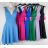 Women's elegant strapless dress (S/M ONE SIZE) ITALIAN FASHION IMPBB23B23297