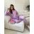 Women's Long Sleeve Sweatshirt and Tracksuit Set (S/M ONE SIZE) ITALIAN FASHION IMWD23238