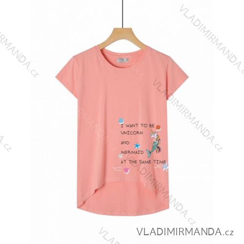 T-Shirt Kurzarm Teenager Mädchen (134-164) GLO STORY GLO23GPO-P8354