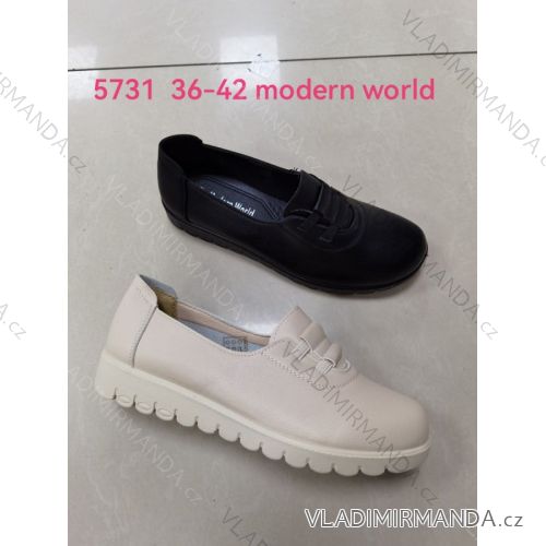 Women's moccasins (36-42) MODERN WORLD OBMW235731