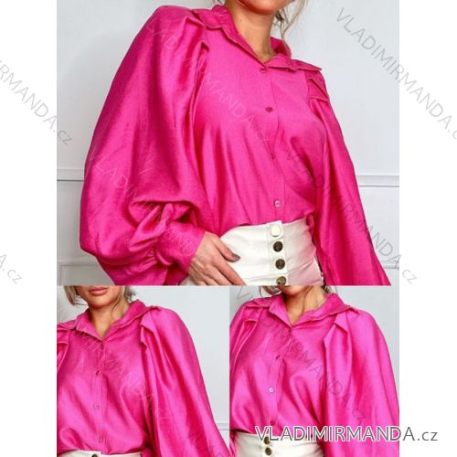 Women's Long Sleeve Shirt (S/M ONE SIZE) ITALIAN FASHION IMPBB23K10429