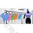 Top krátký rukáv dámský (S/M ONE SIZE) ITALSKÁ MÓDA IMM23FS33060