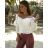 Top dlouhý rukáv dámský (S/M ONE SIZE) ITALSKÁ MÓDA IMPOC23976
