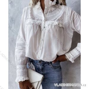 Women's Long Sleeve Shirt (S/M ONE SIZE) ITALIAN FASHION IMPOC236218