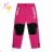 Children's trousers with cotton lining for girls and boys (116-146) KUGO QK7739