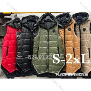 Vesta jarní s kapucí dámská (S-2XL) POLSKÁ MÓDA PMLB23B210122