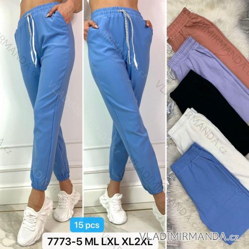 Tepláky dlouhé dámské (M-2XL) TURECKÁ MÓDA TMWL237773-5