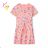 Short Sleeve Dress with Sequins Children Teen Girls (116-146) KUGO BS3279