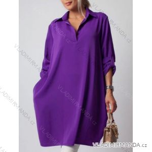 Women's Long Chiffon Short Sleeve Dress (S/M ONE SIZE) ITALIAN FASHION IMWGM23456