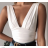 Women's Sleeveless Bodysuit (S/M ONE SIZE) ITALIAN FASHION IMPBB24O5563