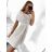 Women's sleeveless summer dress (UNI SL) ITALIAN FASHION IMK201505107 XL/2XL white