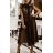 Women's Sleeveless Long Tulle Dress (S/M ONE SIZE) ITALIAN FASHION IMWGS23809