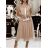 Women's Sleeveless Long Tulle Dress (S/M ONE SIZE) ITALIAN FASHION IMWGS23809