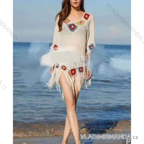 Women's Long Sleeve Beach Summer Dress (S/M ONE SIZE) ITALIAN FASHION IMWBB23908