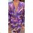 Women's Long Elegant Long Sleeve Dress (S/M ONE SIZE) ITALIAN FASHION IMWGB23963