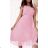 Carmen summer chiffon summer dress (S / M ONE SIZE) ITALIAN FASHION IMWA222561