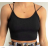 Crop top na ramínka dámský (S/M ONE SIZE) ITALSKÁ MÓDA IMPCF2320824MICRO