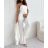 Women's Long Elegant Strapless Jumpsuit (S/M ONE SIZE) ITALIAN FASHION IMWE231193