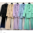 Women's Elegant Long Pants and Long Sleeve Blazer Set (S/M ONE SIZE) ITALIAN FASHION IMPCF2351315-2/51316-2