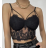 Women's Strappy Crop Top (S/M ONE SIZE) ITALIAN FASHION IMPCF230WH972