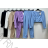 Women's Elegant Long Pants and Long Sleeve Top Set (S/M ONE SIZE) ITALIAN FASHION IMPCF230847/0848