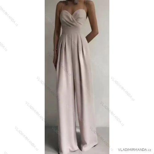 Women's Strapless Long Jumpsuit (S/M ONE SIZE) ITALIAN FASHION IMPCF236451