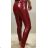 Legíny lesklé latex zateplené dámské (S/M, M/L, L/XL) TURECKÁ MÓDA TM920ENLEG-8428 zelená S/M