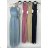 Women's Long Elegant Sleeveless Dress (S/M ONE SIZE) ITALIAN FASHION IMPBB23P23393