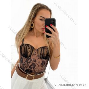 Top/croptop na ramínka dámský (S-L) ITALSKÁ MÓDA IMPLP2388017012