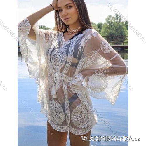 Women's Long Chiffon Short Sleeve Dress (S/M ONE SIZE) ITALIAN FASHION IMWGM23456