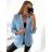 Women's Long Sleeve Jacket (S/M ONE SIZE) ITALIAN FASHION IMW23S017