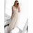 Women's Long Elegant Strapless Prom Dress (S/M ONE SIZE) ITALIAN FASHION IM323200