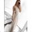 Women's Long Elegant Strapless Prom Dress (S/M ONE SIZE) ITALIAN FASHION IM323200