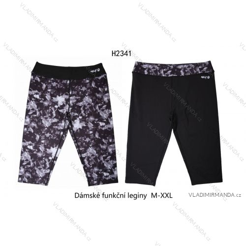 Women's 3/4 long leggings (M-2XL) WOLF H2341